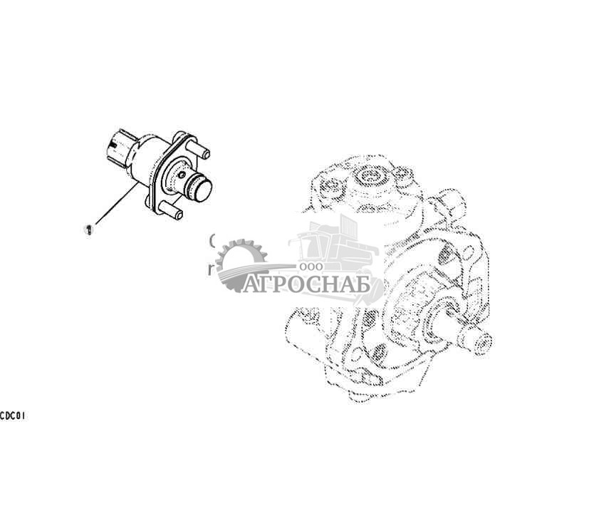 9901 Клапан управления всасыванием 